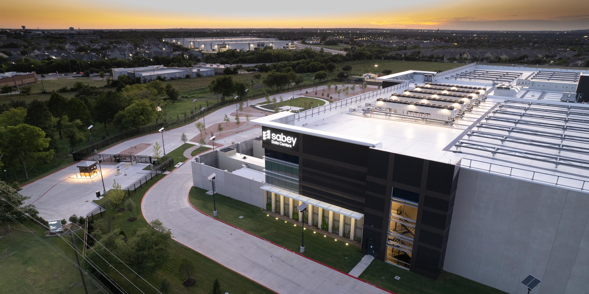 Aerial perspective showing context