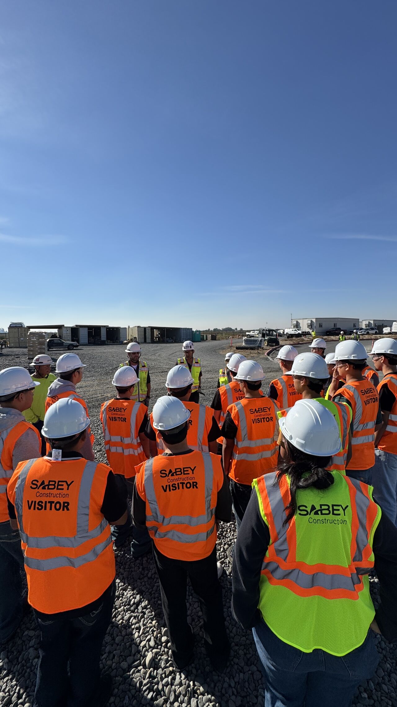 Student engagement at data center project